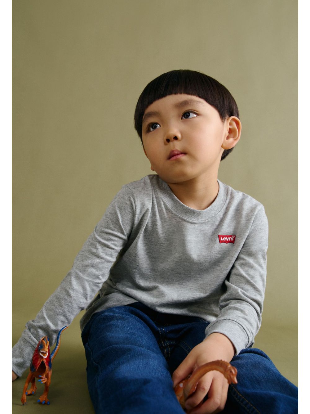 T-shirt Levi's Bambino - Grigio