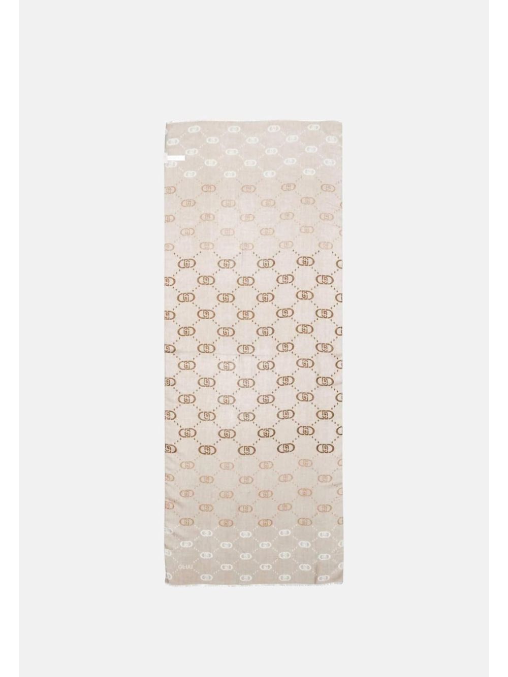 Sciarpa Liu Jo DEGRADE LOGO 70X180 Donna - Beige