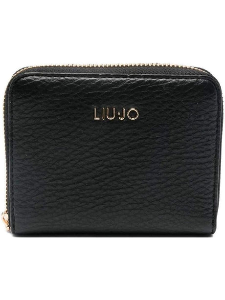 Portafoglio Liu Jo ZIP AROUND Donna - Nero