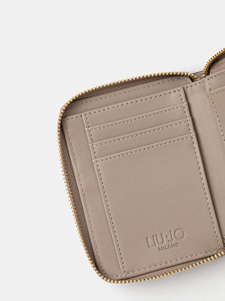 Portafoglio Liu Jo ZIP AROUND Donna - Beige