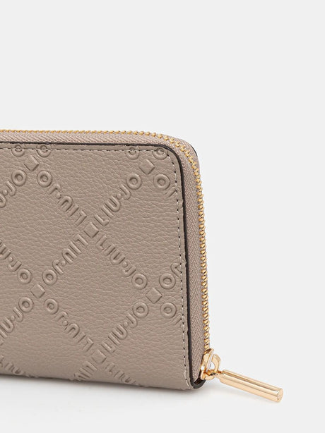 Portafoglio Liu Jo ZIP AROUND Donna - Beige