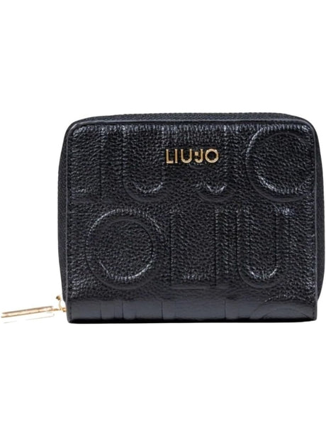 Portafoglio Liu Jo ZIP AROUND Donna - Nero