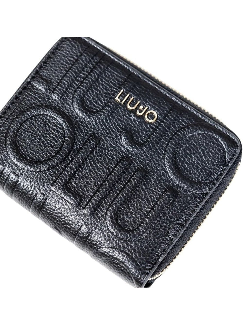 Portafoglio Liu Jo ZIP AROUND Donna - Nero