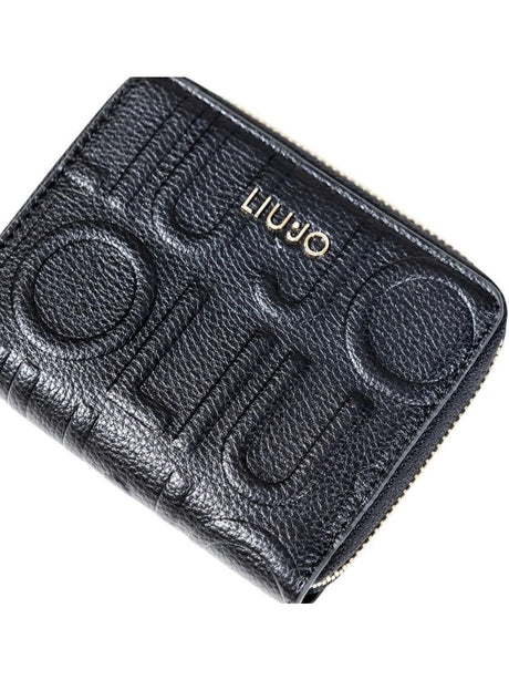 Portafoglio Liu Jo ZIP AROUND Donna - Nero