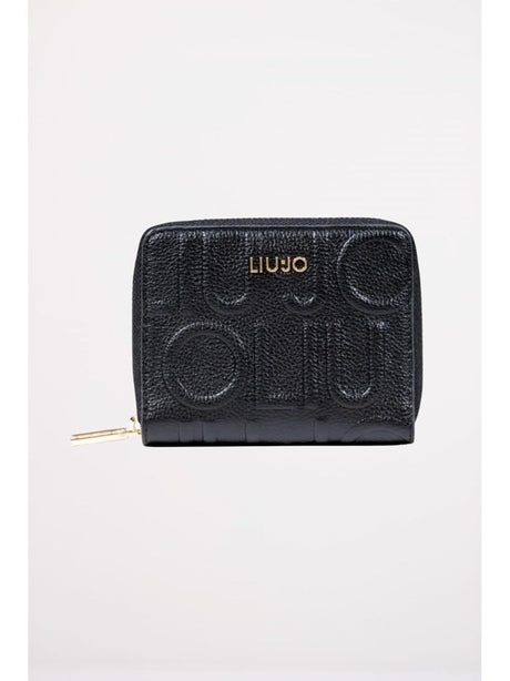 Portafoglio Liu Jo ZIP AROUND Donna - Nero