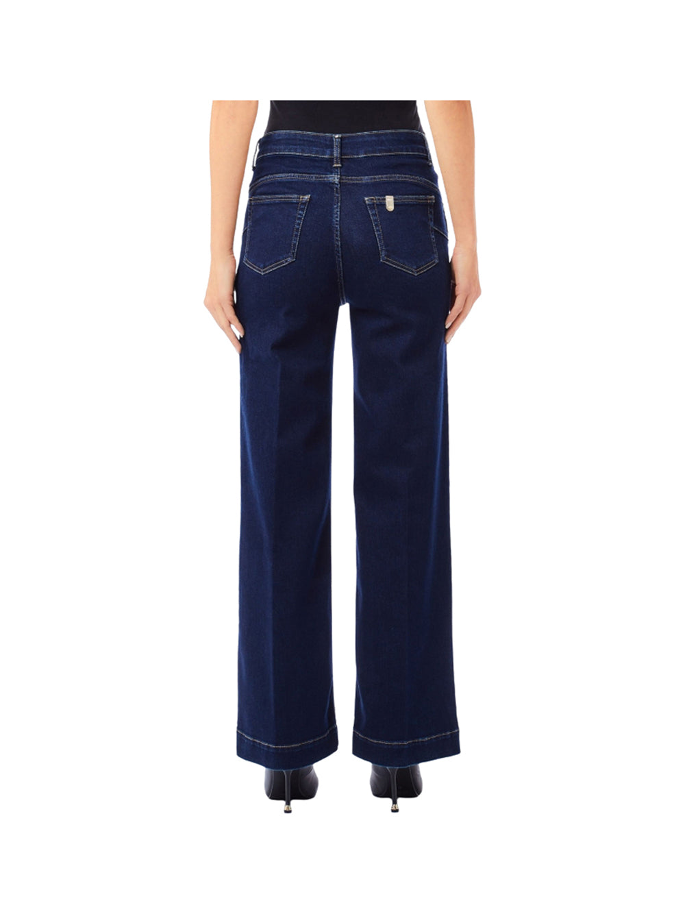 Jeans Liu Jo B.UP FLARE BUTTON H.W. Donna - Denim
