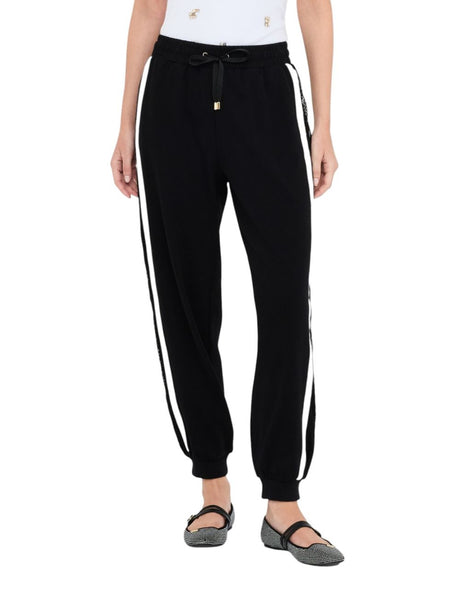 Pantalone Liu Jo JERSEY LUNGO Donna - Nero