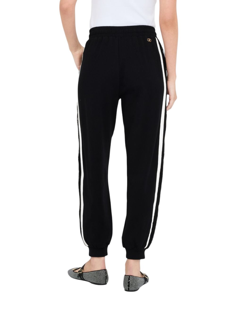 Pantalone Liu Jo JERSEY LUNGO Donna - Nero