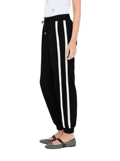 Pantalone Liu Jo JERSEY LUNGO Donna - Nero