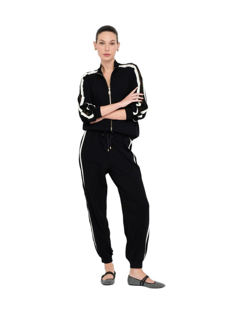 Pantalone Liu Jo JERSEY LUNGO Donna - Nero