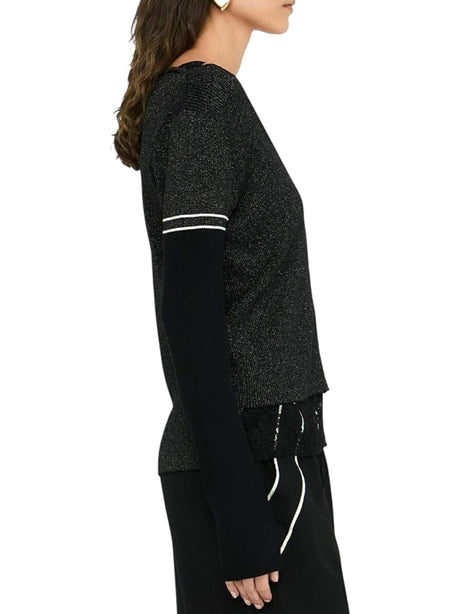 Maglia Liu Jo APERTA M/L Donna - Nero