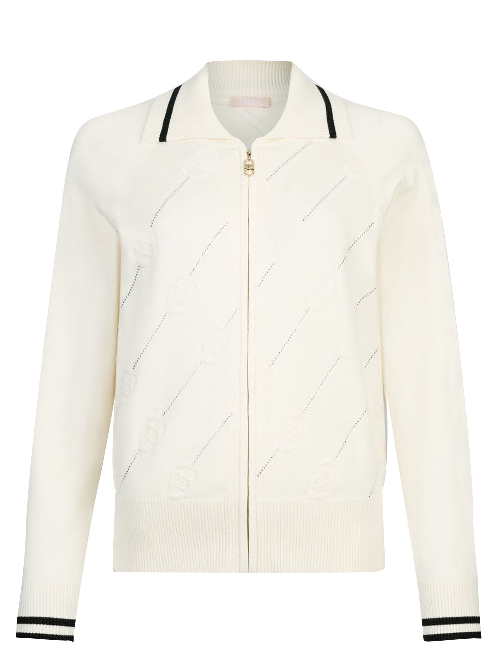 Maglia Liu Jo ZIPPATA M/L Donna - Bianco