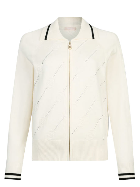 Maglia Liu Jo ZIPPATA M/L Donna - Bianco