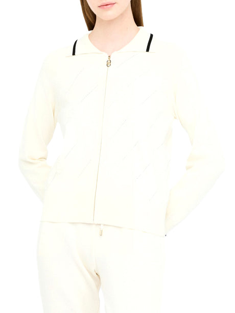 Maglia Liu Jo ZIPPATA M/L Donna - Bianco