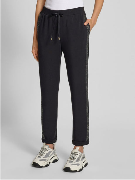 Pantalone Liu Jo JERSEY LUNGO Donna - Nero