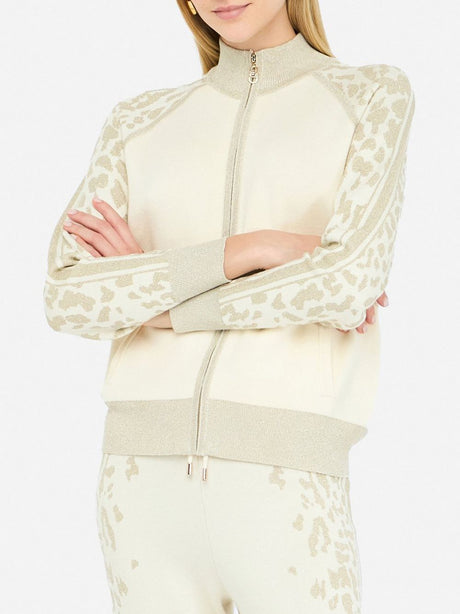 Maglia Liu Jo ZIPPATA M/L Donna - Bianco