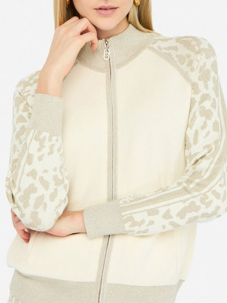 Maglia Liu Jo ZIPPATA M/L Donna - Bianco