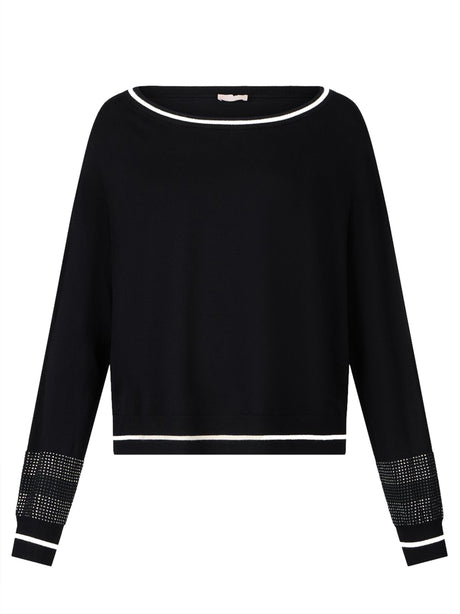 Maglia Liu Jo CHIUSA M/L Donna - Nero