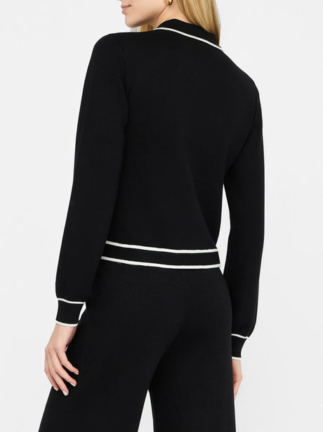 Maglia Liu Jo ZIPPATA M/L Donna - Nero