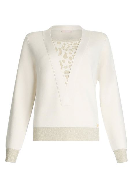 Maglia Liu Jo CHIUSA M/L Donna - Bianco