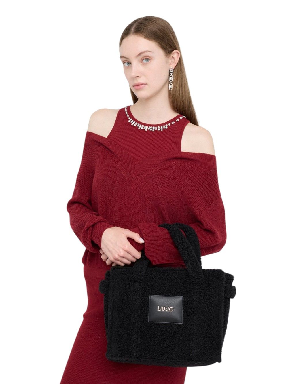 Borsa Liu Jo M TOTE Donna - Nero