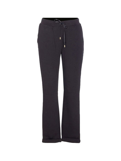 Pantalone Liu Jo FELPA LUNGO Donna - Nero
