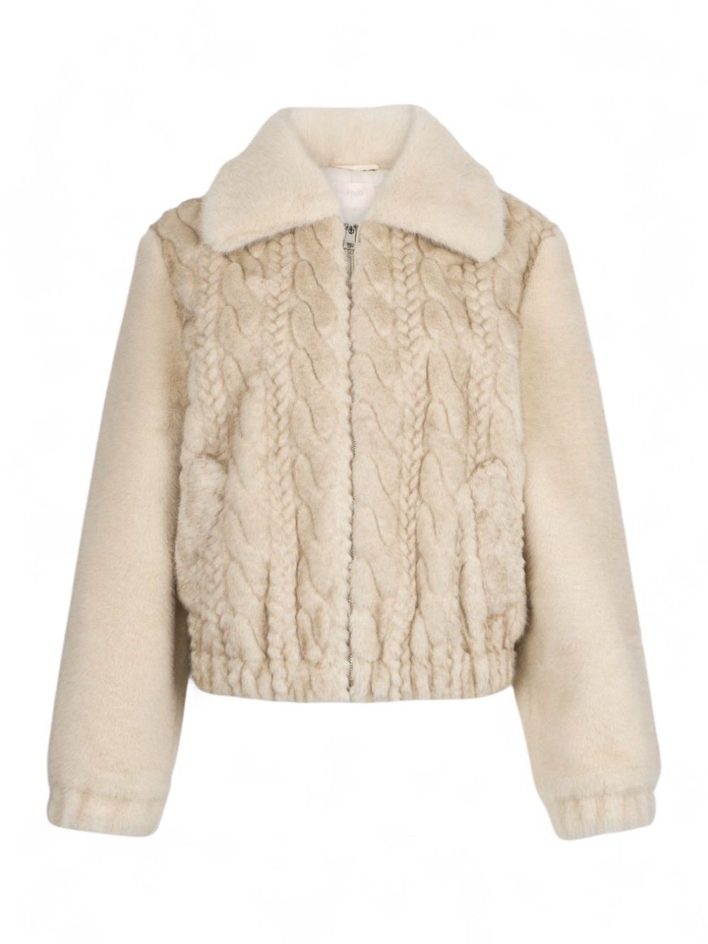 Giacca Liu Jo Giaccone Sintetico Donna - Beige