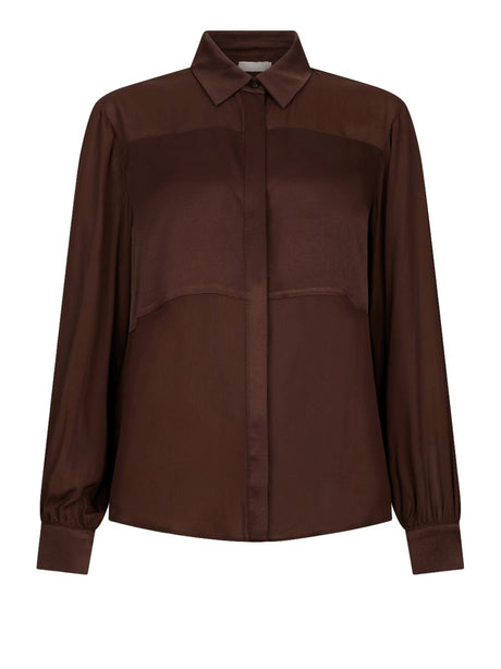 Camicia Liu Jo TS M/L Donna - Cioccolato
