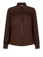 Camicia Liu Jo TS M/L Donna - Cioccolato