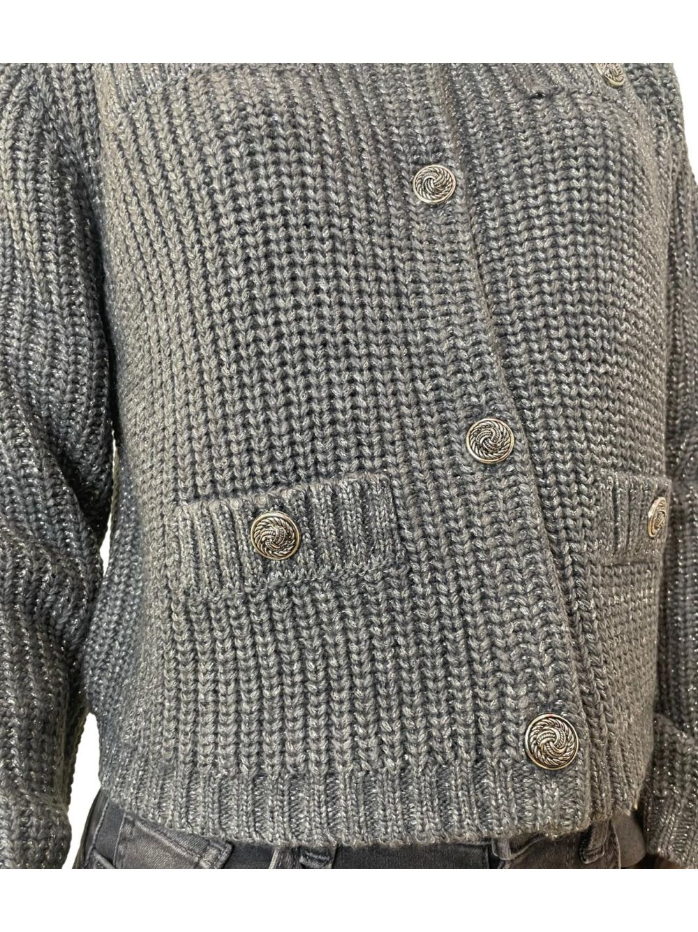 Maglia Liu Jo APERTA M/L Donna - Grigio