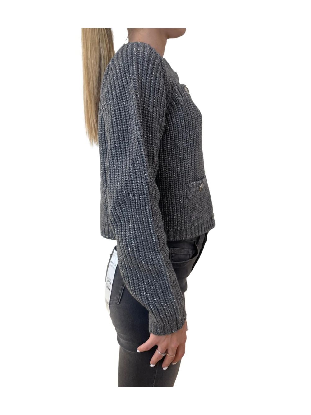 Maglia Liu Jo APERTA M/L Donna - Grigio