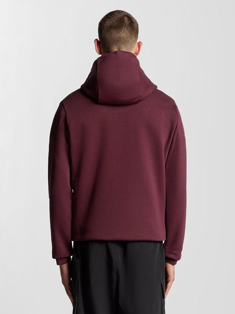 Pullover Lyle & Scott logo brushback pull Unisex - Bordeaux