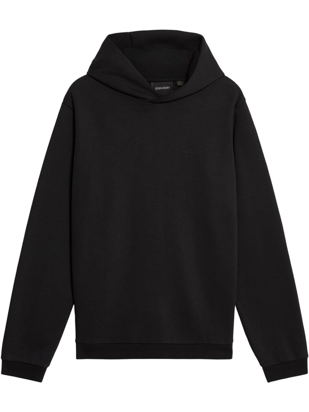 Pullover Lyle & Scott logo brushback pull Unisex - Nero