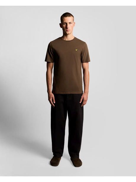T-shirt Lyle & Scott Uomo - Marrone