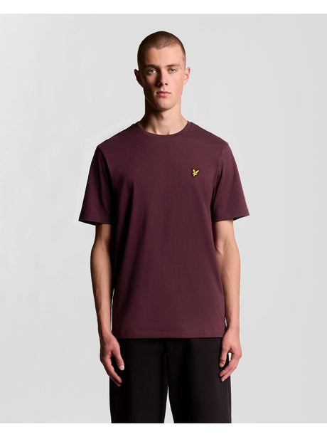 T-shirt Lyle & Scott Uomo - Bordeaux