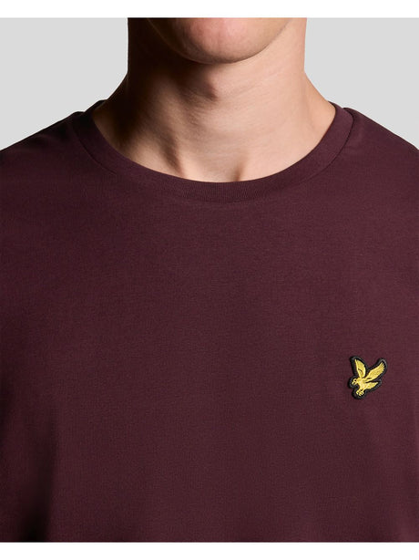 T-shirt Lyle & Scott Uomo - Bordeaux