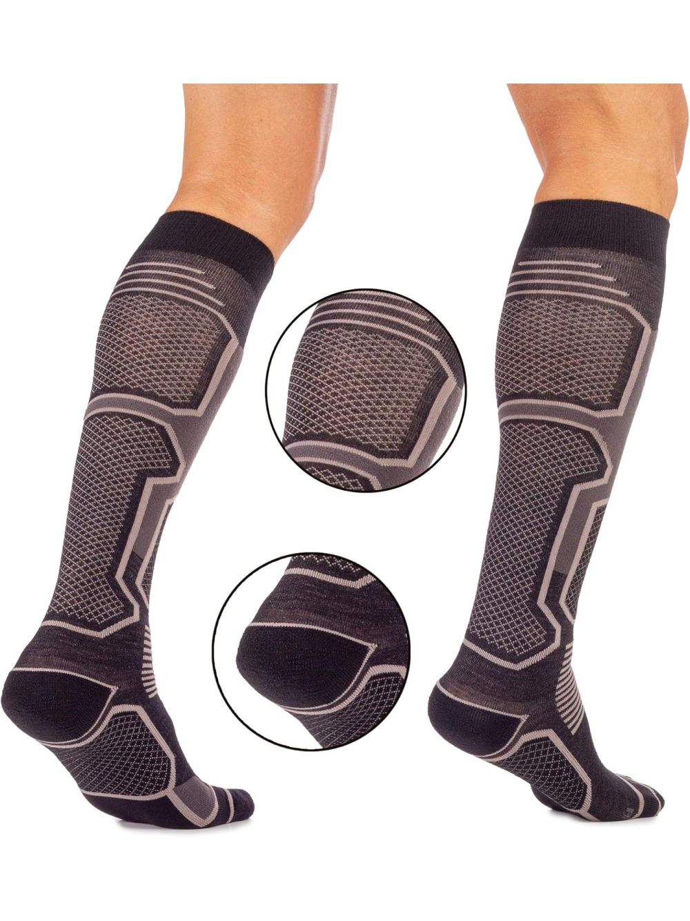 Calze Sportive Mico Uomo - Nero