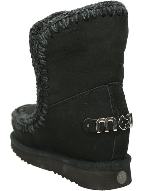Stivaletti Mou ESKIMO 18 RHINESTONES LOGO Donna - Nero