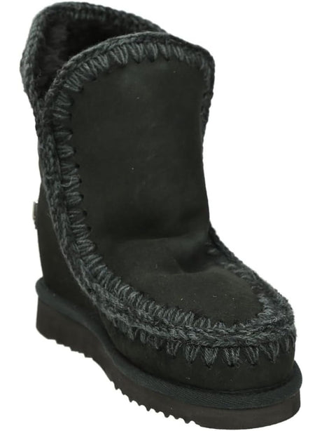 Stivaletti Mou ESKIMO 18 RHINESTONES LOGO Donna - Nero