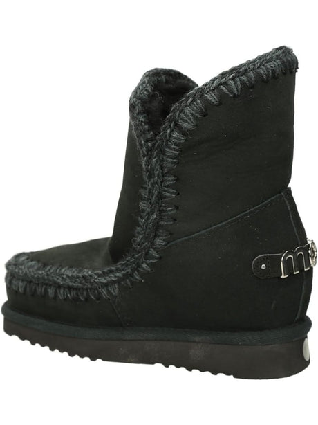 Stivaletti Mou ESKIMO 18 RHINESTONES LOGO Donna - Nero