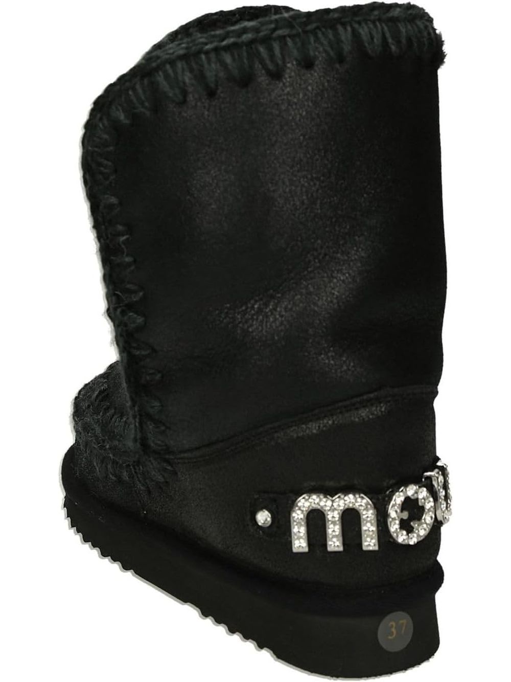 Stivaletti Mou ESKIMO 24 RHINESTONES LOGO Donna - Nero