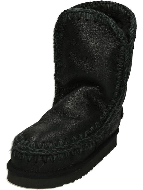 Stivaletti Mou ESKIMO 24 RHINESTONES LOGO Donna - Nero