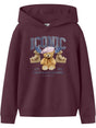 Felpa Name It Bambina - Bordeaux