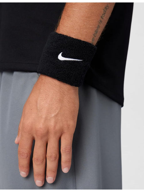 Polsini Nike swoosh wristbands Unisex - Nero
