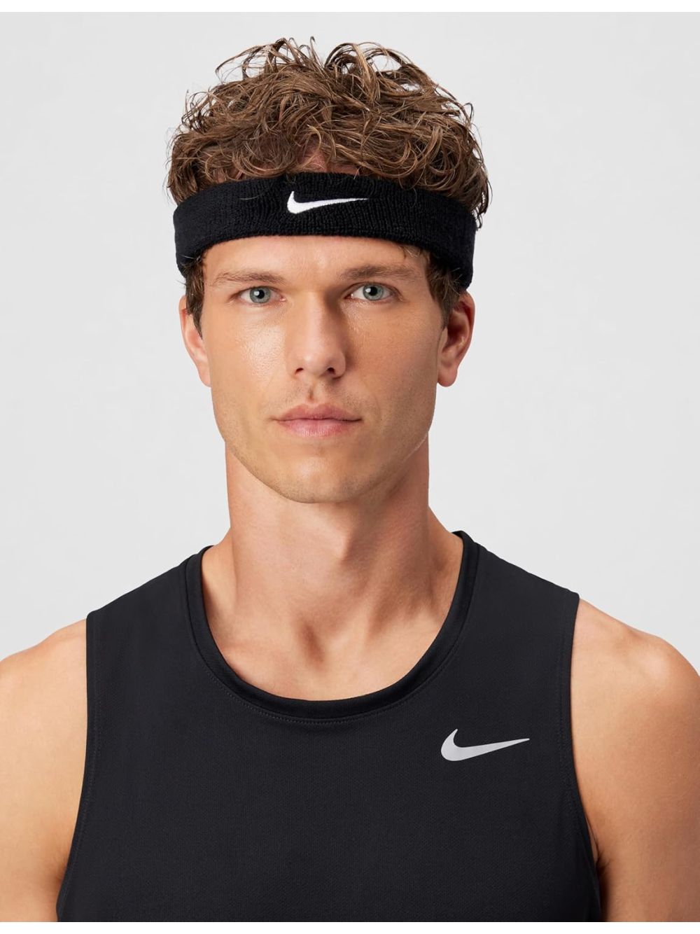Fascia Sportiva Nike swoosh headband Unisex - Nero