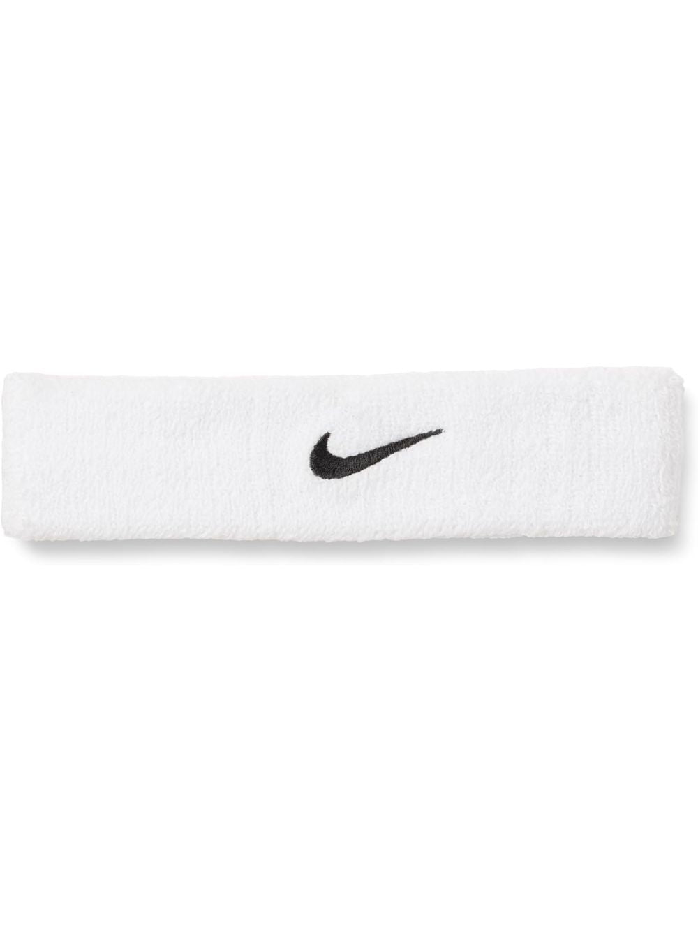 Fascia Sportiva Nike swoosh headband Unisex - Bianco