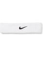 Fascia Sportiva Nike swoosh headband Unisex - Bianco