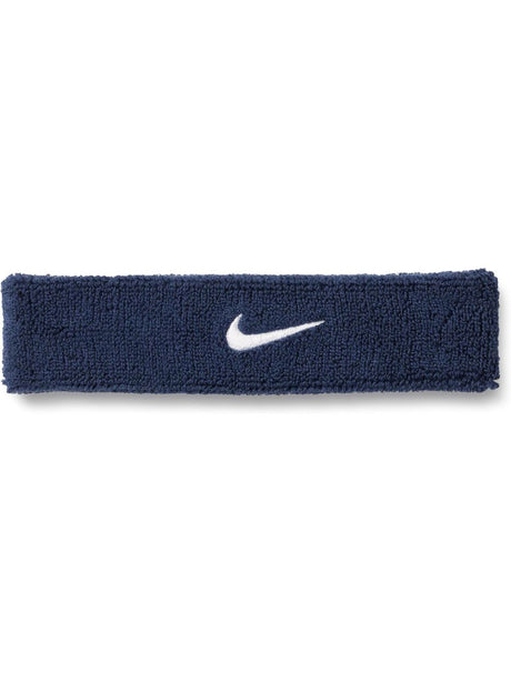 Fascia Sportiva Nike swoosh headband Unisex - Blu