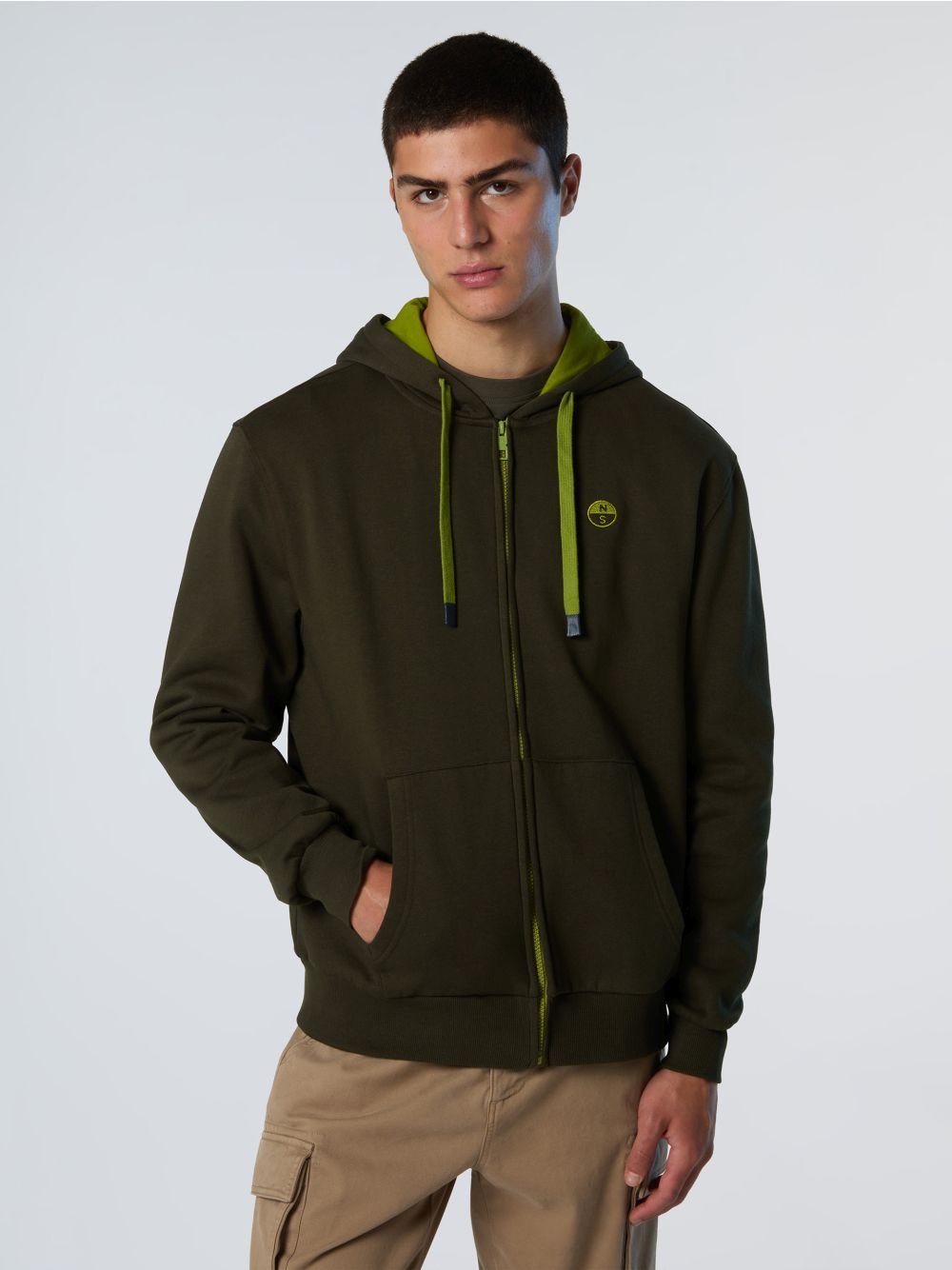 Felpa North Sails Uomo - Verde