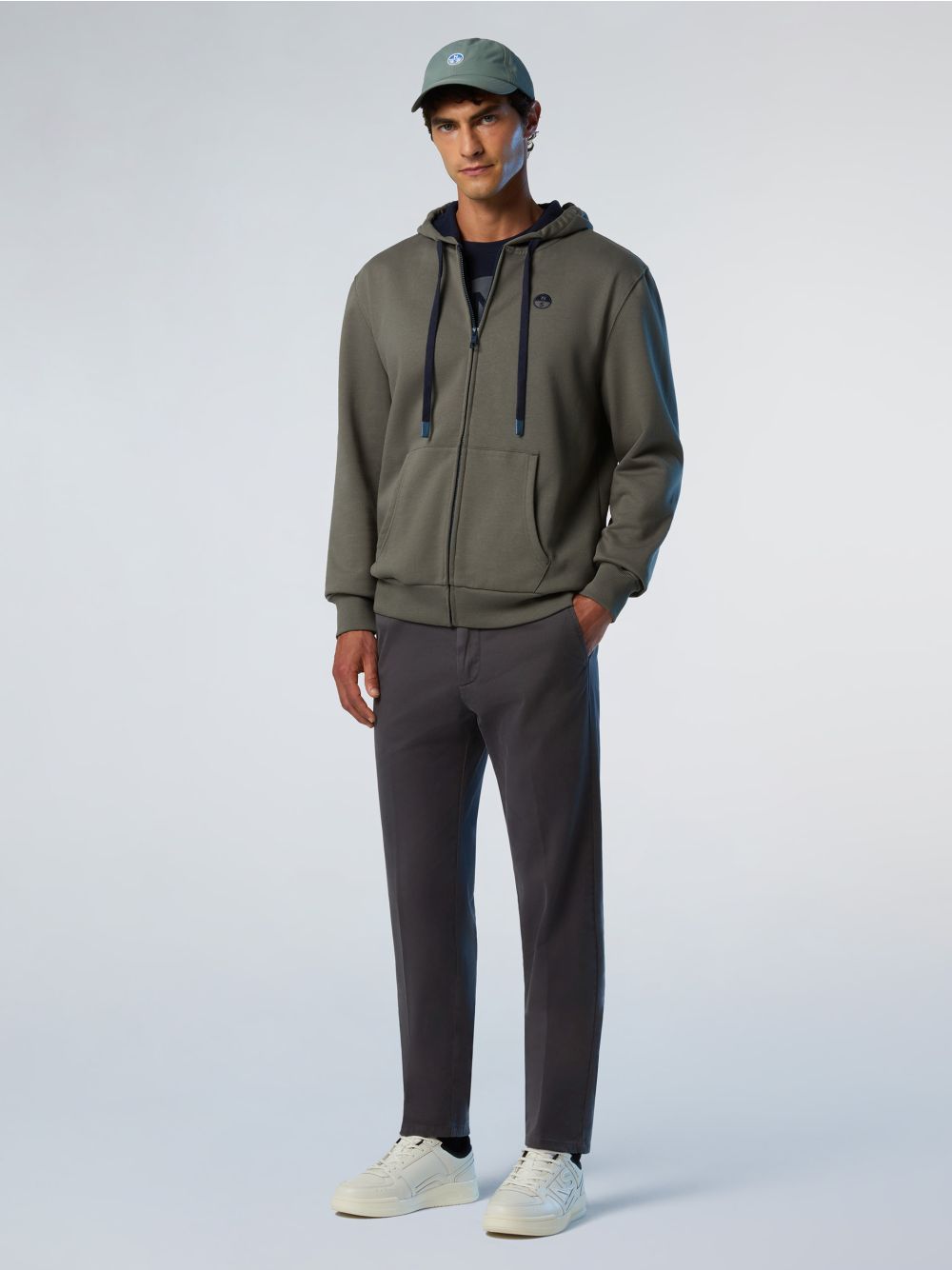 Felpa North Sails Uomo - Grigio